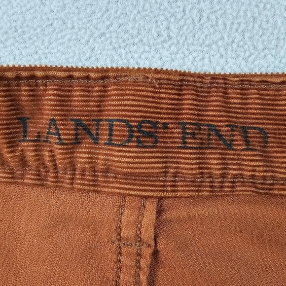 Women's Brown Corduroy Pants Size 12 Bootcut Flare Vintage Y2K Casual Trousers - Picture 7 of 14